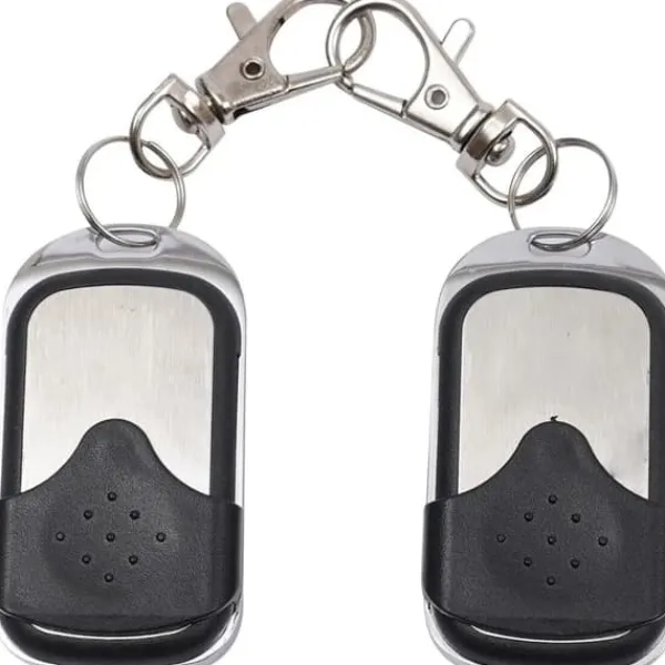 Clearance Fjernbetjeninger til automatisk skydeportåbner, 433 MHz, 2-pak, hvid (kun fjernbetjeninger) Skure, Garager & Carports