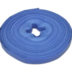 Vanding^Flad slange 100 m 1" PVC - Fleksibel højtryksvandslange | Farve: Grøn | Størrelse: 100 m