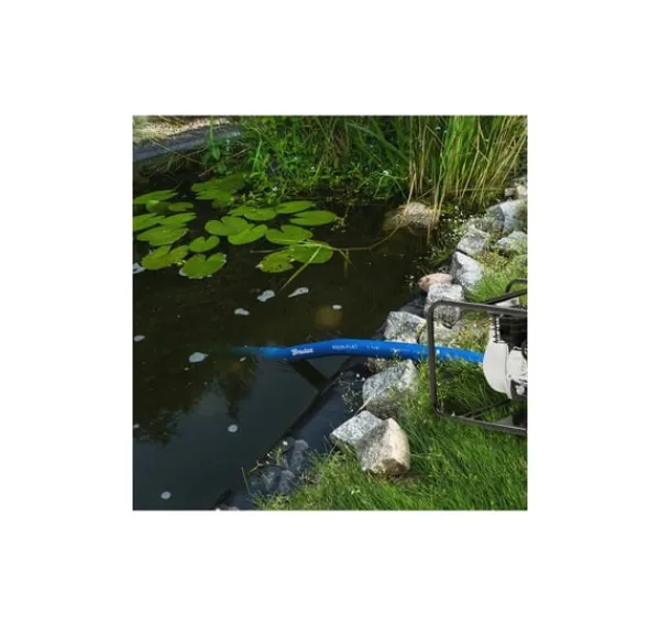 Online Flad slange AQUA - FLAT PE / EVA i sæt med slangeklemme W.P.1 - 1 1/4"- 30m Vanding