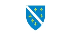 New FLAG - BOSNIEN (1992-1998) Flag & Vindposer