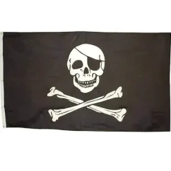 Flag & Vindposer^Flag - Piratskalle