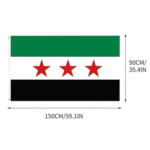 Clearance Flag - Syrien Flag & Vindposer