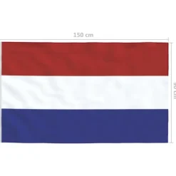 Outlet Flag & vimpler - Living det hollandske flag 90x150 cm Flag & Vindposer