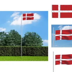 Flag & Vindposer^Flag & vimpler - Living det danske flag 90x150 cm