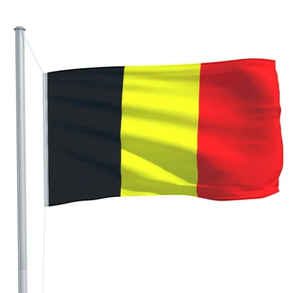 Hot Flag & vimpler - Living det belgiske flag 90x150 cm Flag & Vindposer
