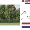 Flag & Vindposer^Flag & vimpler - Living Holland flag og flagstang 5,55 m aluminium