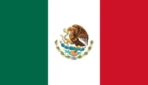 Flag & Vindposer^Flag af Mexico
