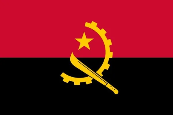 Hot Flag fra Angola Flag & Vindposer