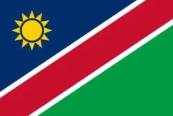 Flag & Vindposer^Flag fra Namibia