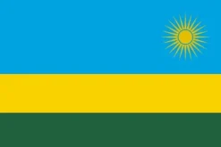 Flag & Vindposer^Flag fra Rwanda