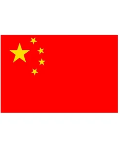 Flag & Vindposer^Flag Kina 150 cm. Size-Standard
