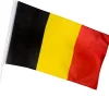 Clearance Flag supporter Belgien 90 x 150 cm. Size-Standard Flag & Vindposer