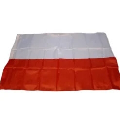 Flag & Vindposer^flag 115x70cm HVID-RØD