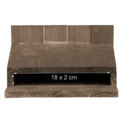 Til Fugle & Småvildt^Flagermusehus, 37x22x12,5 cm, Brun