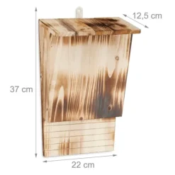 Til Fugle & Småvildt^Flagermusehus, 37x22x12,5 cm, Natur