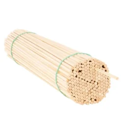 Discount Flagpinde af træ til vimpler, 50 cm/5 mm, 100 stk Flag & Vindposer