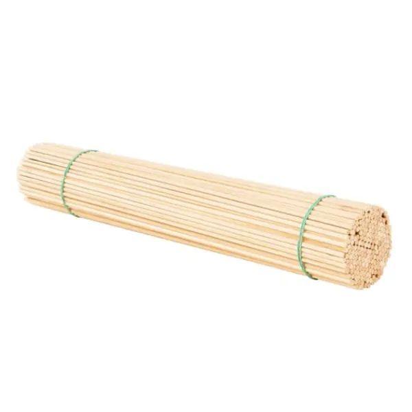 Discount Flagpinde af træ til vimpler, 50 cm/5 mm, 100 stk Flag & Vindposer