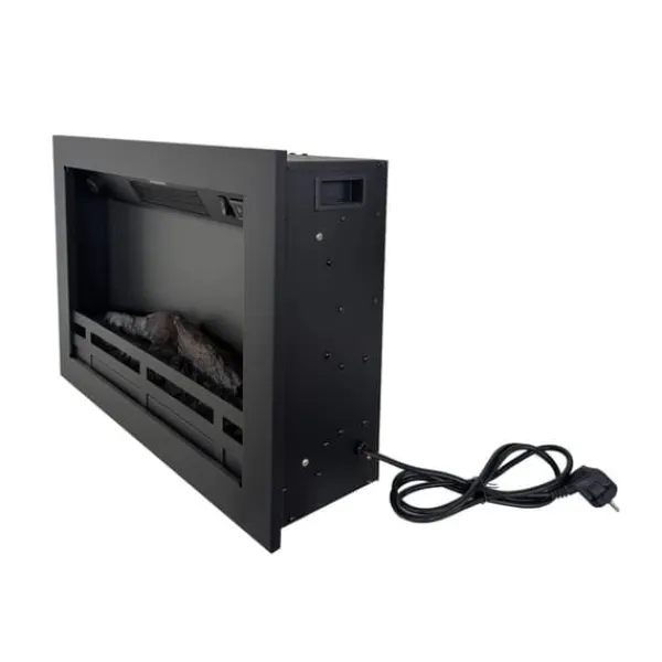 New Flandria el-indbygningsovn - 1500 Watt varme - fjernbetjening Pejse