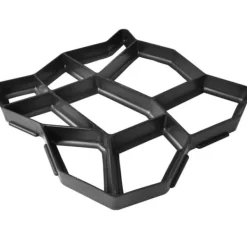 Best Fliseforme til Haven 42 x 42 x 4 cm Sæt af 2 - Støbning Havesten & Trædesten