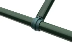 Drivhus^Flora havedrivhus - folietelt, kold ramme med insektnet, store ventilationsvinduer