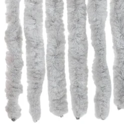 New Flueforhæng i chenille - Dørgardin til insektbeskyttelse | Størrelse: 100x220 cm | Farve: Grå Insektmiddel & Dyreafvisende Middel