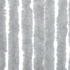 New Flueforhæng i chenille - Dørgardin til insektbeskyttelse | Størrelse: 100x220 cm | Farve: Grå Insektmiddel & Dyreafvisende Middel