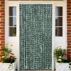 Best Flueforhæng i chenille - Insektgardin | Farve: Grøn/Hvid | Størrelse: 118x220 cm Insektmiddel & Dyreafvisende Middel