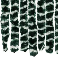 Best Flueforhæng i chenille - Insektgardin | Farve: Grøn/Hvid | Størrelse: 118x220 cm Insektmiddel & Dyreafvisende Middel