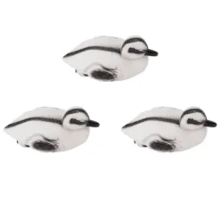 Clearance Flydende gule Ællingedamme Ornament Sæt til Have og Pool - 3 Realistiske plastænder - Perfekt til Vanddekoration - C Style - 12x6,5 cm Havedekorationer