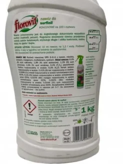 Best FLYDENDE MULTIKONPONENTGØDNING TIL SURFINIA 1 kg 1 L INCO FLOROVIT Gødningsmidler