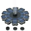 Springvand & Damme^Flydende springvand drevet af solceller