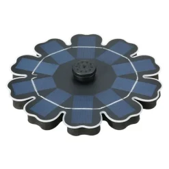 Springvand & Damme^Flydende springvand drevet af solceller