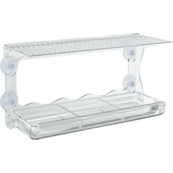 Hot Foderautomater til vindue 2 stk. 30x12x15 cm akryl - Fuglehus - Fuglehuse - Home & Living Til Fugle & Småvildt