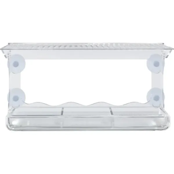 Hot Foderautomater til vindue 2 stk. 30x12x15 cm akryl - Fuglehus - Fuglehuse - Home & Living Til Fugle & Småvildt