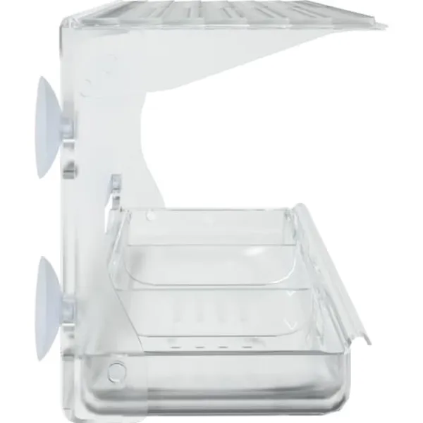 Hot Foderautomater til vindue 2 stk. 30x12x15 cm akryl - Fuglehus - Fuglehuse - Home & Living Til Fugle & Småvildt