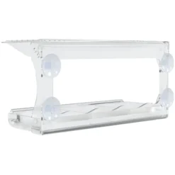Hot Foderautomater til vindue 2 stk. 30x12x15 cm akryl - Fuglehus - Fuglehuse - Home & Living Til Fugle & Småvildt