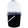 Sale Fogponics hydroponisk system - Indendørs plantesæt - 8 plantepladser - Automatisk tågecyklus - Timer 60/30 min - 12–24 V DC - 27×27×29 cm - Sort Kit Til Plante- & Urtedyrkning