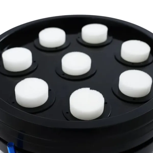 Sale Fogponics hydroponisk system - Indendørs plantesæt - 8 plantepladser - Automatisk tågecyklus - Timer 60/30 min - 12–24 V DC - 27×27×29 cm - Sort Kit Til Plante- & Urtedyrkning