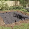 New Foldbar damfleece til haven - Beskytter og renser | Farve: Grå | Størrelse: 1 x 10 m Springvand & Damme