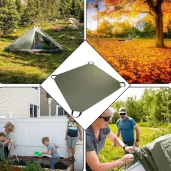 Discount Foldbar Løvpose - Multifunktionel Haveaffaldsopsamler til Blade og Græsafklip Havekurve