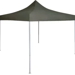 Telte & Lysthuse^Foldbart festtelt 2 x 2 m stål antracitgrå - Festtelt - Festtelte - Home & Living