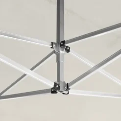 Foldbart festtelt med vægge - 4,5 x 3 m | Farve: Creme Telte & Lysthuse