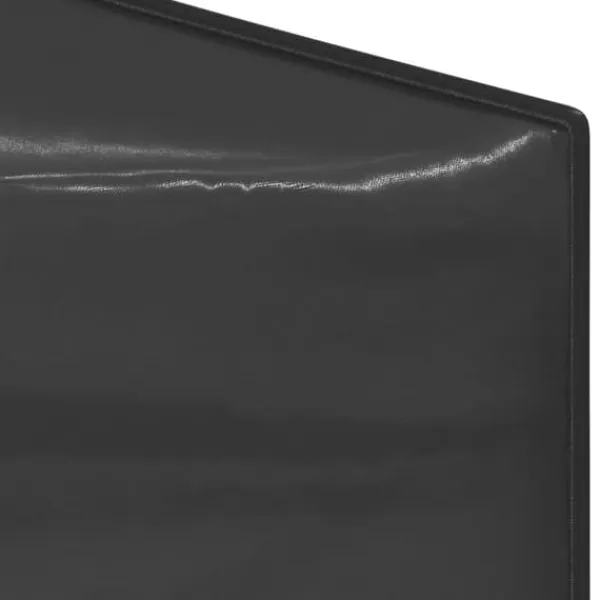 Telte & Lysthuse^Foldbart festtelt 3x6 m - UV-resistent og vandafvisende | Farve: Antracitgrå