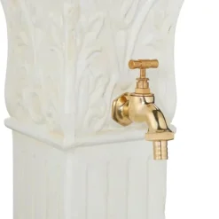 Best Fontæne, Antik Søjle, 93x47x38 cm, Hvid Springvand & Damme