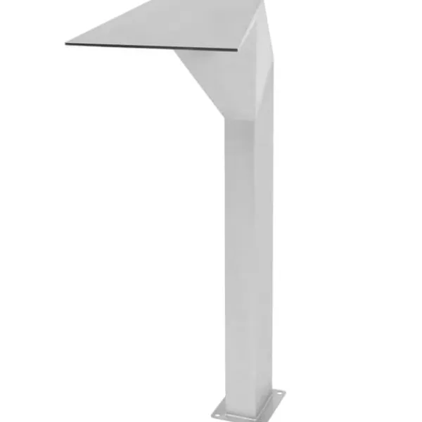 Discount Fontæne til svømmebassin i rustfrit stål - Dekorativ vandfontæne | Størrelse: 50x30x90 cm | Farve: Sølv Springvand & Damme