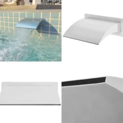 Online Fontæne til svømmebassin rustfrit stål 30x9x26 cm sølv - Vandfontæne Til Svømmebassin - Vandfontæne Til Svømmebassiner - Home & Living Springvand & Damme