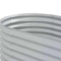 Best Forhøjet plantekasse 320x80x81 cm galvaniseret stål sølvfarvet - Plantekasse - Plantekasser - Home & Living Plantningsbænke