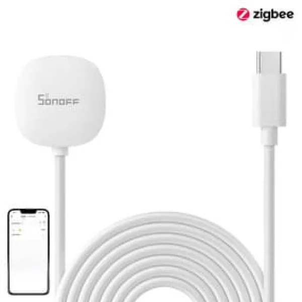Outlet Forlængerkabel til oversvømmelses-/lækagedetektor SNZB-05P SONOFF WLDC200 Lækagedetektorer