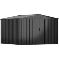 Clearance Fornorth Redskabsskur til Haven 9m2, sort Skure, Garager & Carports