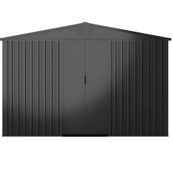 Clearance Fornorth Redskabsskur til Haven 9m2, sort Skure, Garager & Carports